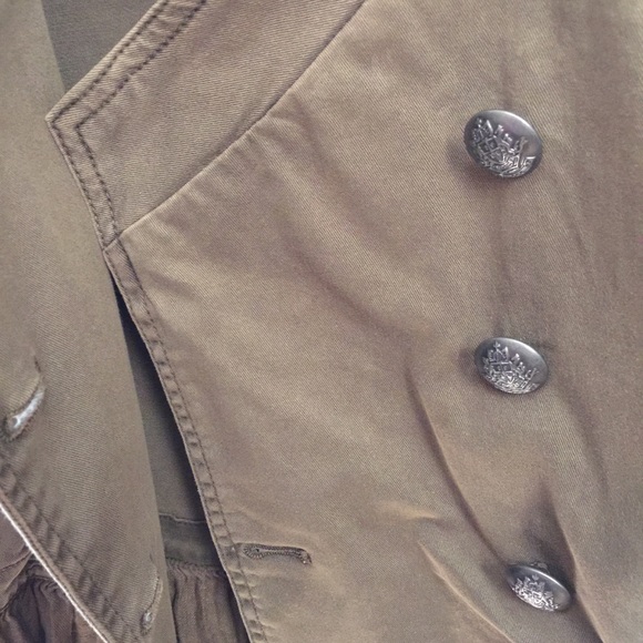 ▫️FREE PEOPLE Ruffle Detail Jacket - Picture 6 of 12